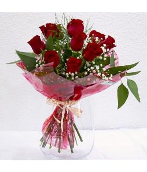 Ramo 9 Rosas Rojas Ramo 9 Rosas Rojas
