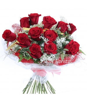 Ramo 12 Rosas Rojas Ramo 12 Rosas Rojas