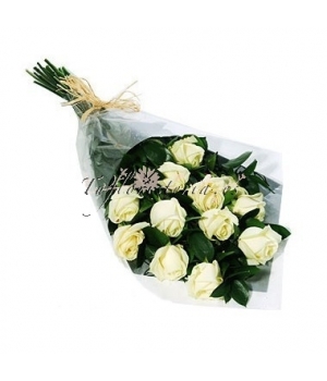 Ramo de Rosas Blancas para defunción Ramo de Rosas Blancas para defunción